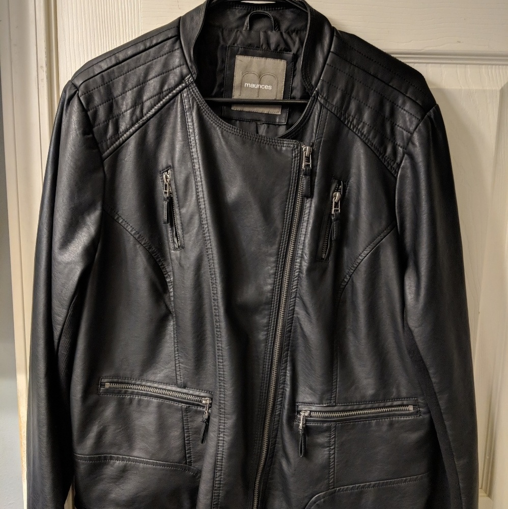 Maurice's faux leather jacket